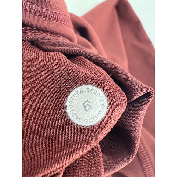 Lululemon Legging Bundle – 3 Pairs (Teal, Red, Light Green) Size 6 - Picture 13 of 14